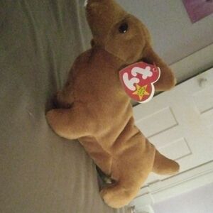 Ty Brown Dachshund Plush Toy